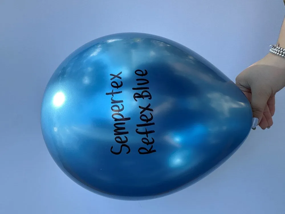 18 inch Sempertex Reflex Blue Latex 15ct