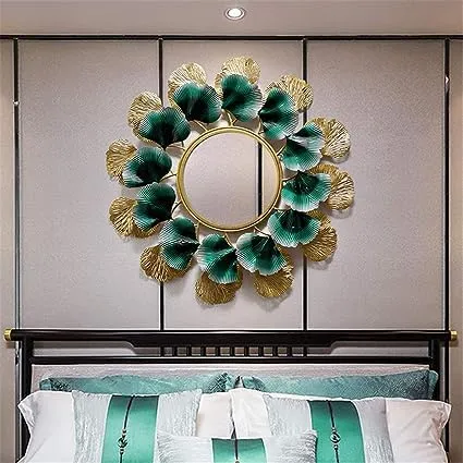 ALLURE BOX Metal wall art hangings/Easy handling (WILLOW MIRROR DECOR) living room, dining room, home, office, café and for gift purpose, size (30 * 2 * 30) inches
