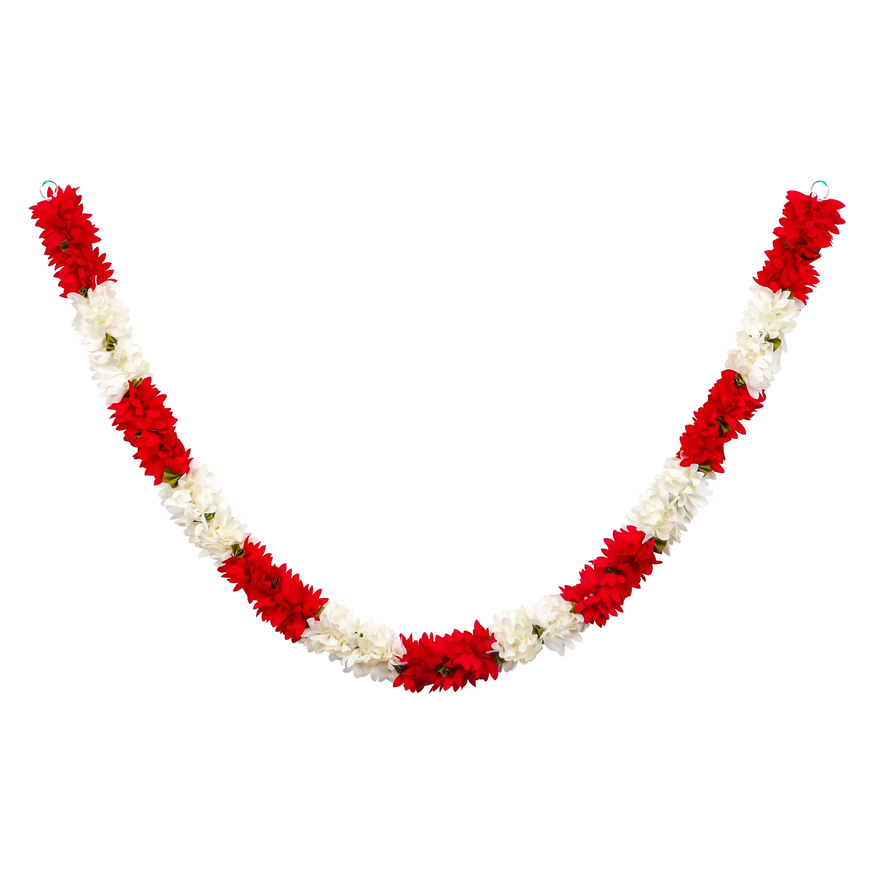 Artificial Flower Garland  - Jasmine |  Artificial Mala/ Flower Toran for Door/ Assorted Colour & Design