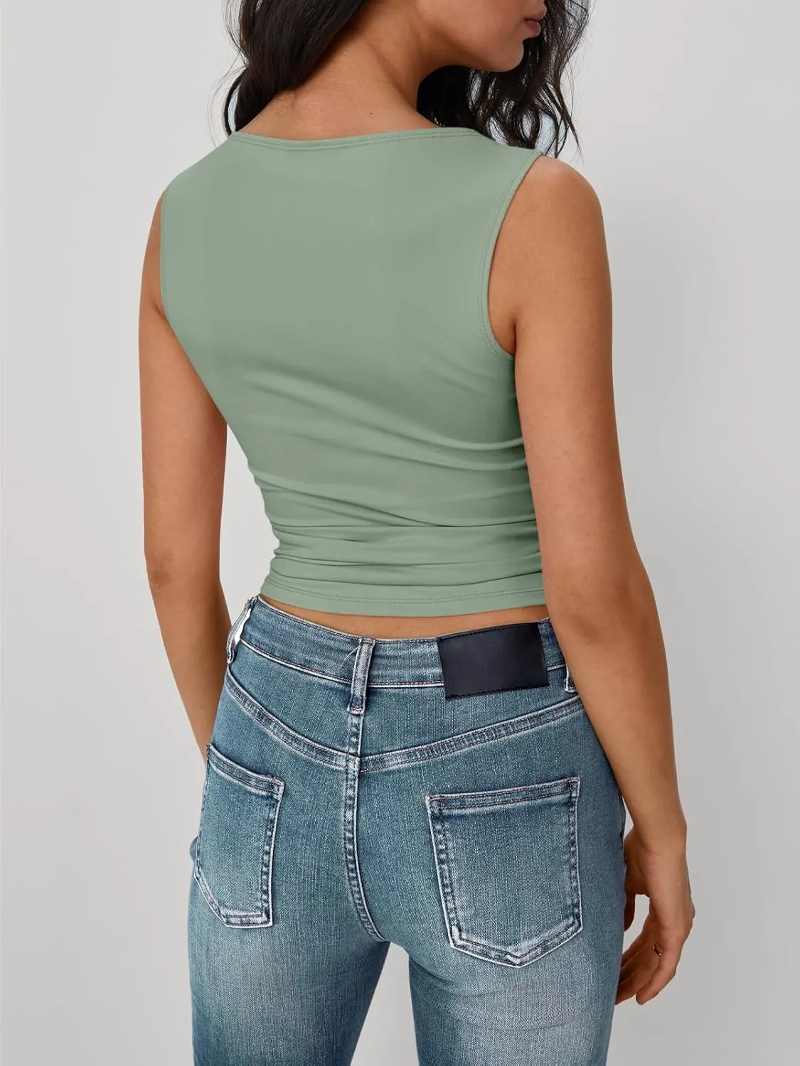 AUTOMET Womens Going Out Tank Tops Sleeveless Summer 2025 Trendy Cute Shirts Boat Neck Basic Y2K Fashion Outfit Clothes