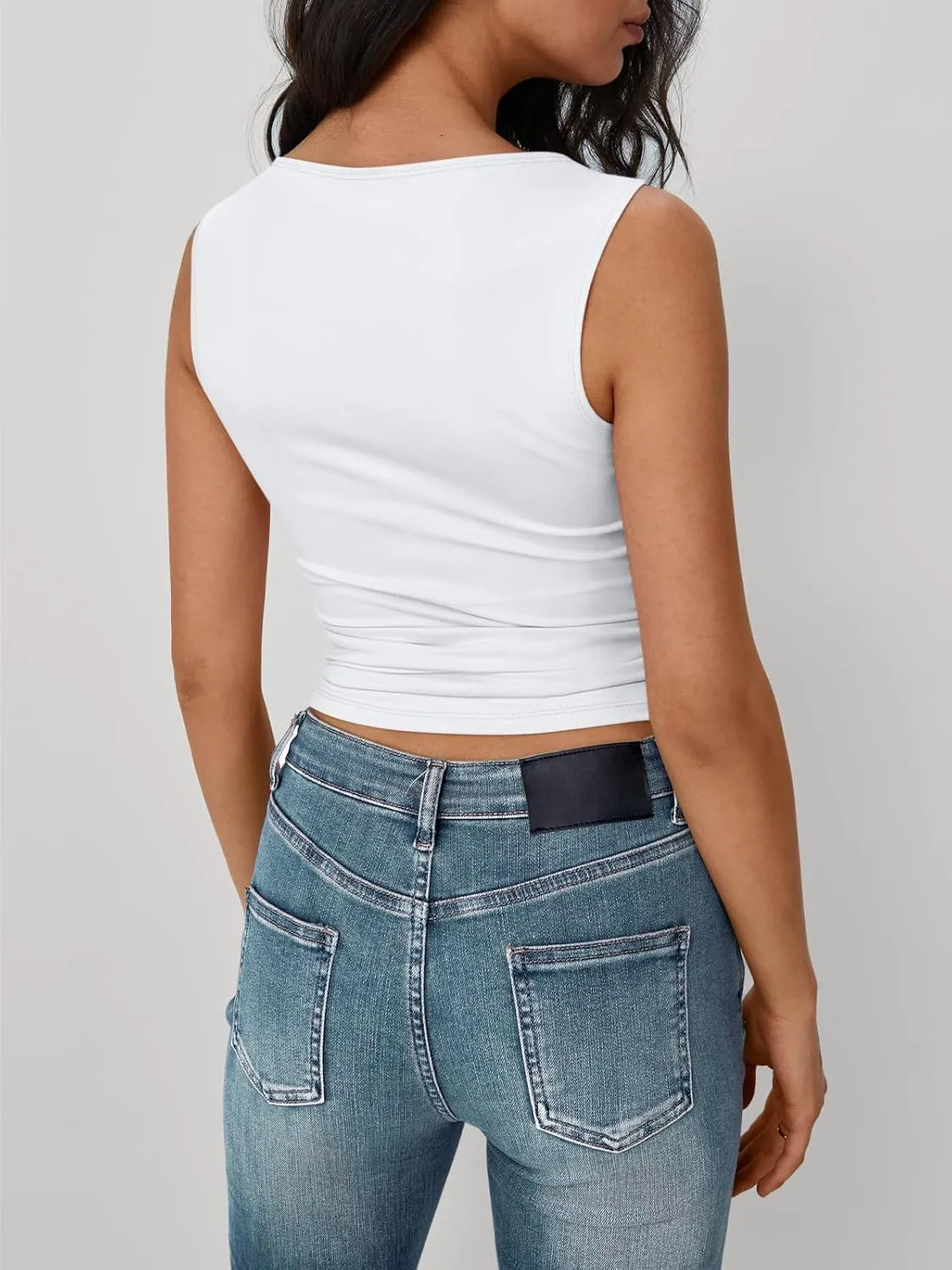 AUTOMET Womens Going Out Tank Tops Sleeveless Summer 2025 Trendy Cute Shirts Boat Neck Basic Y2K Fashion Outfit Clothes