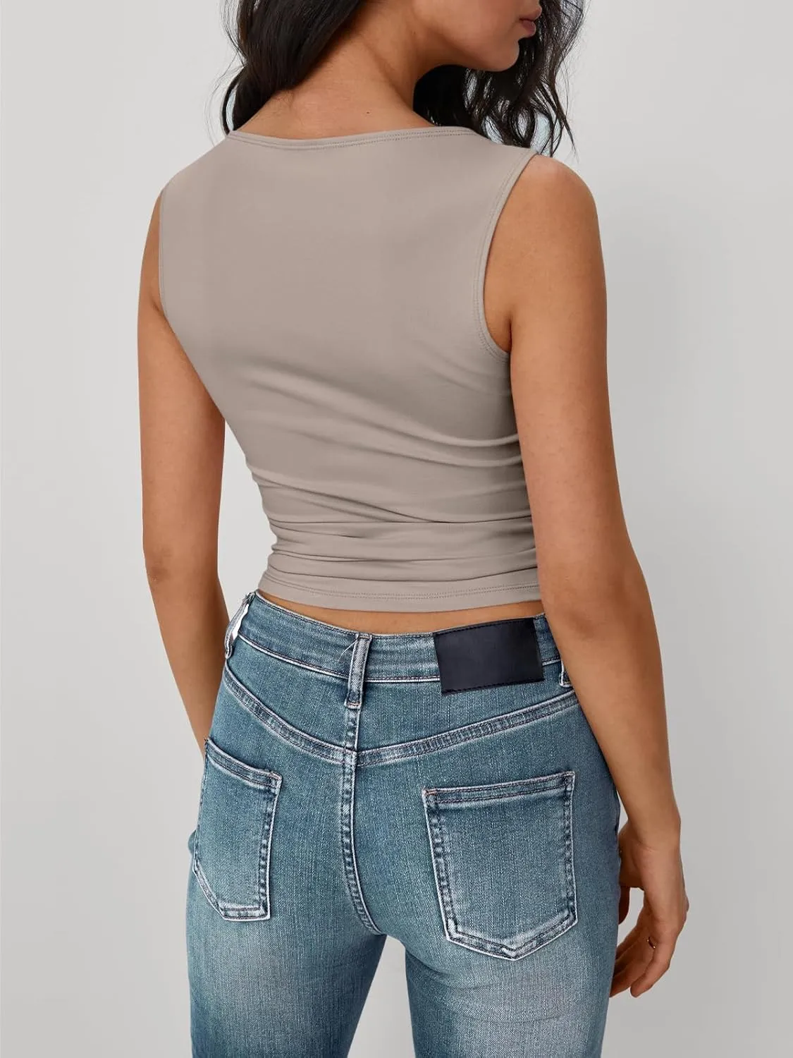AUTOMET Womens Going Out Tank Tops Sleeveless Summer 2025 Trendy Cute Shirts Boat Neck Basic Y2K Fashion Outfit Clothes