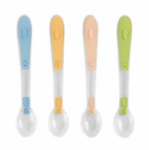 Baby Spoon Set and Silicone -طقم ملاعق