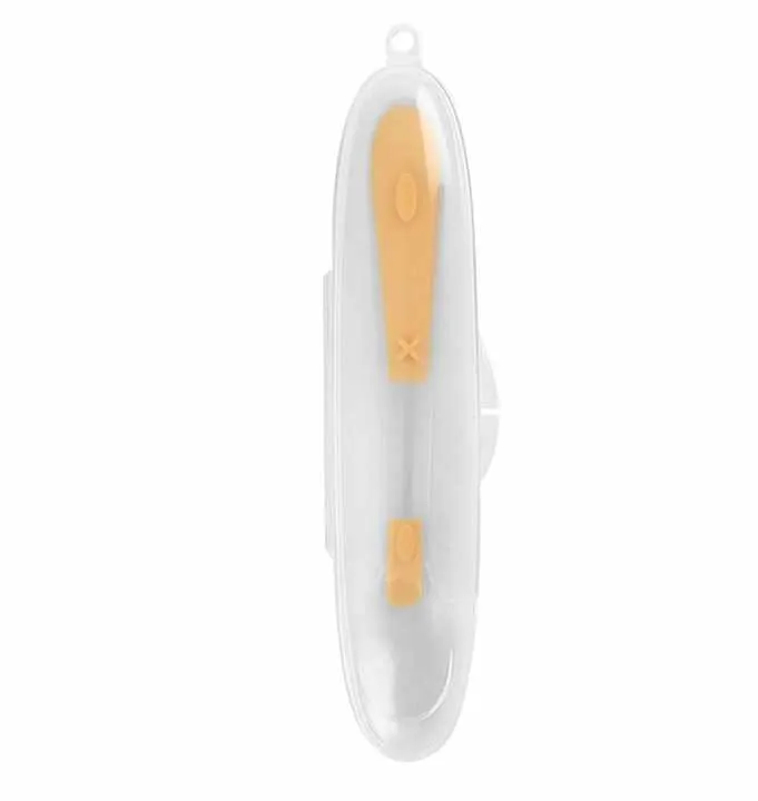 Baby Spoon Set and Silicone -طقم ملاعق