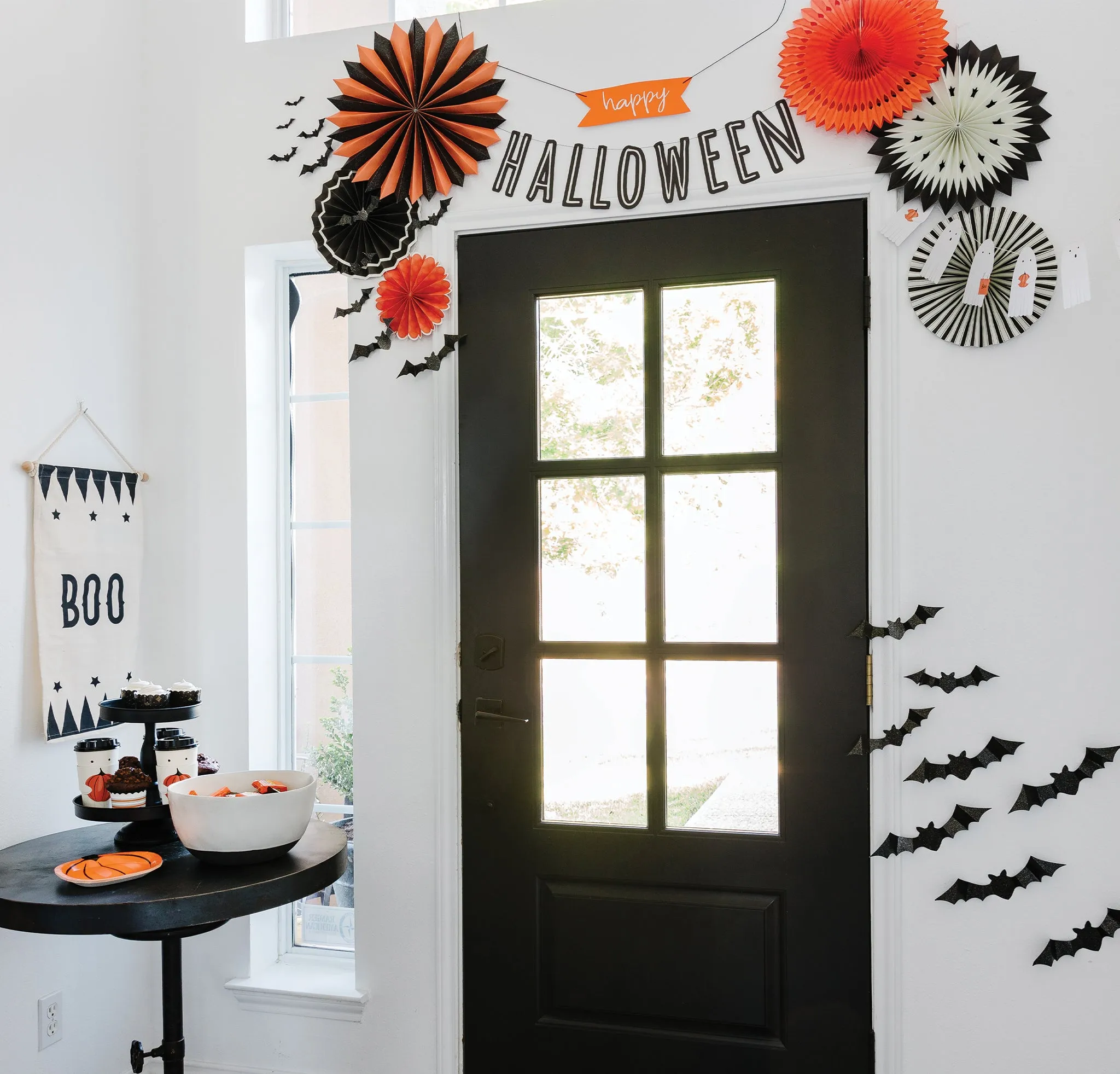 BCH903 -  Boo Crew Happy Halloween Banner