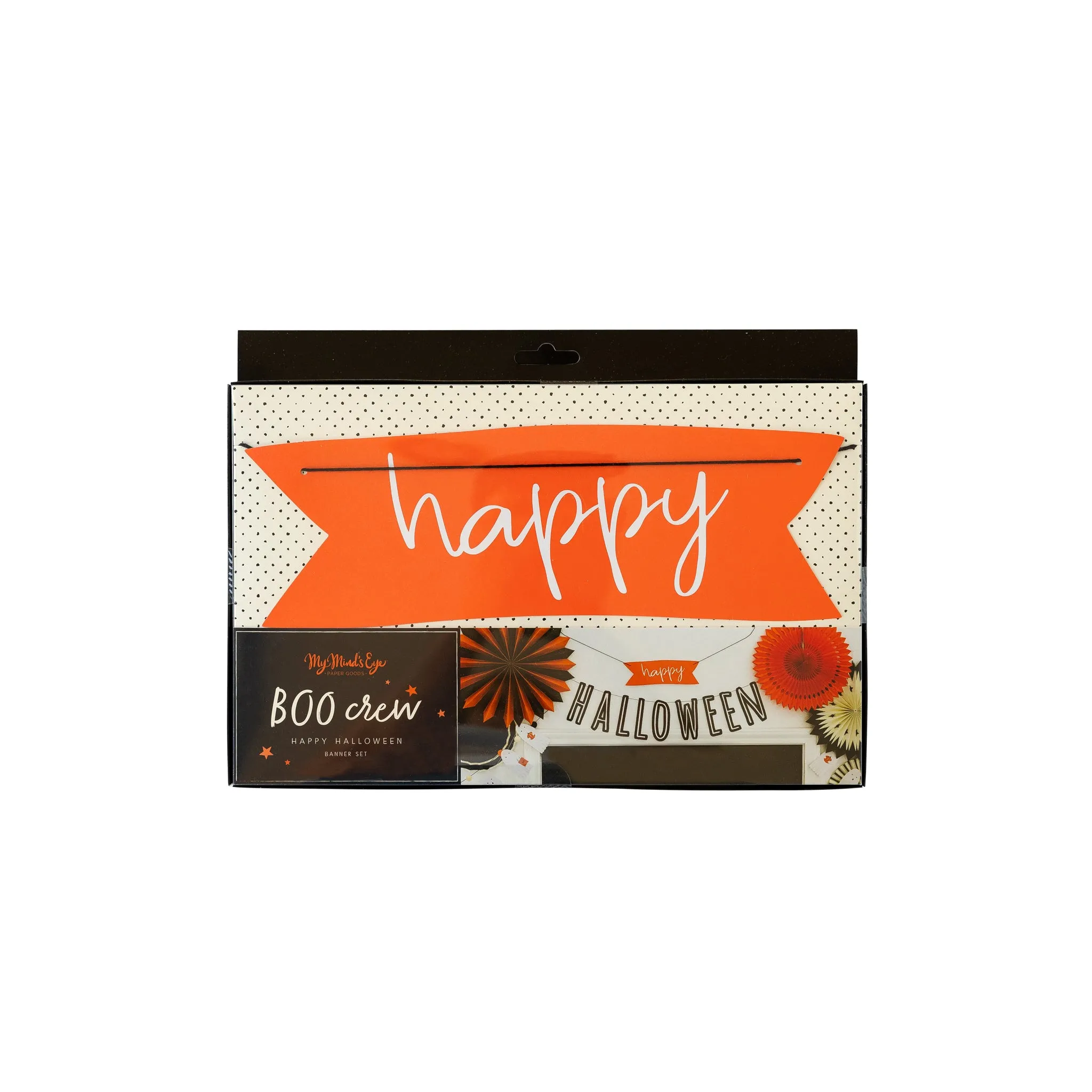 BCH903 -  Boo Crew Happy Halloween Banner