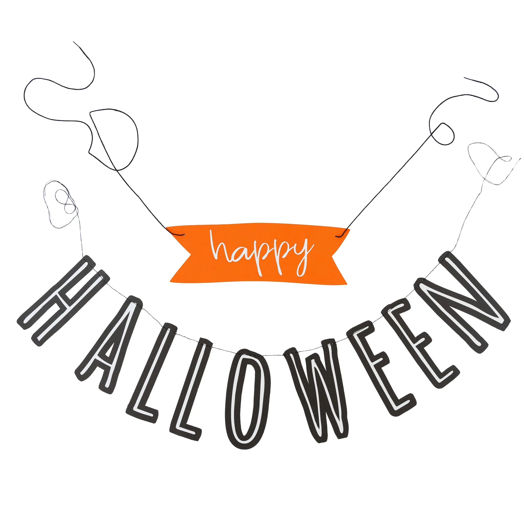 BCH903 -  Boo Crew Happy Halloween Banner