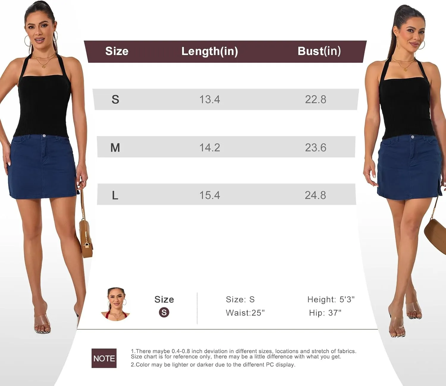 Betu Women Halter Tank Top Ribbed Knit Sleeveless Fitted Crop Camisole Basic Cami Shirts