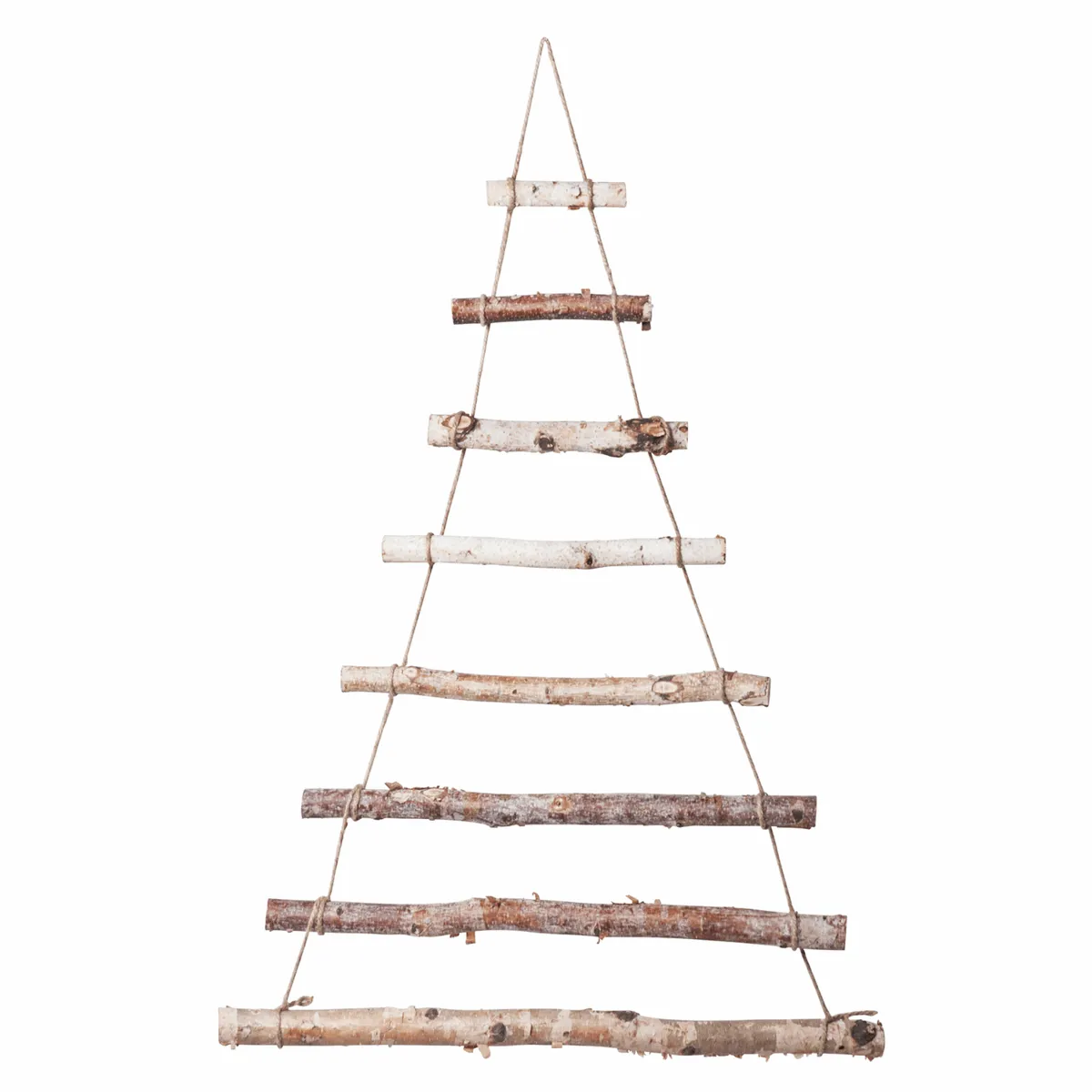 Birch Christmas Tree Wall Hanging