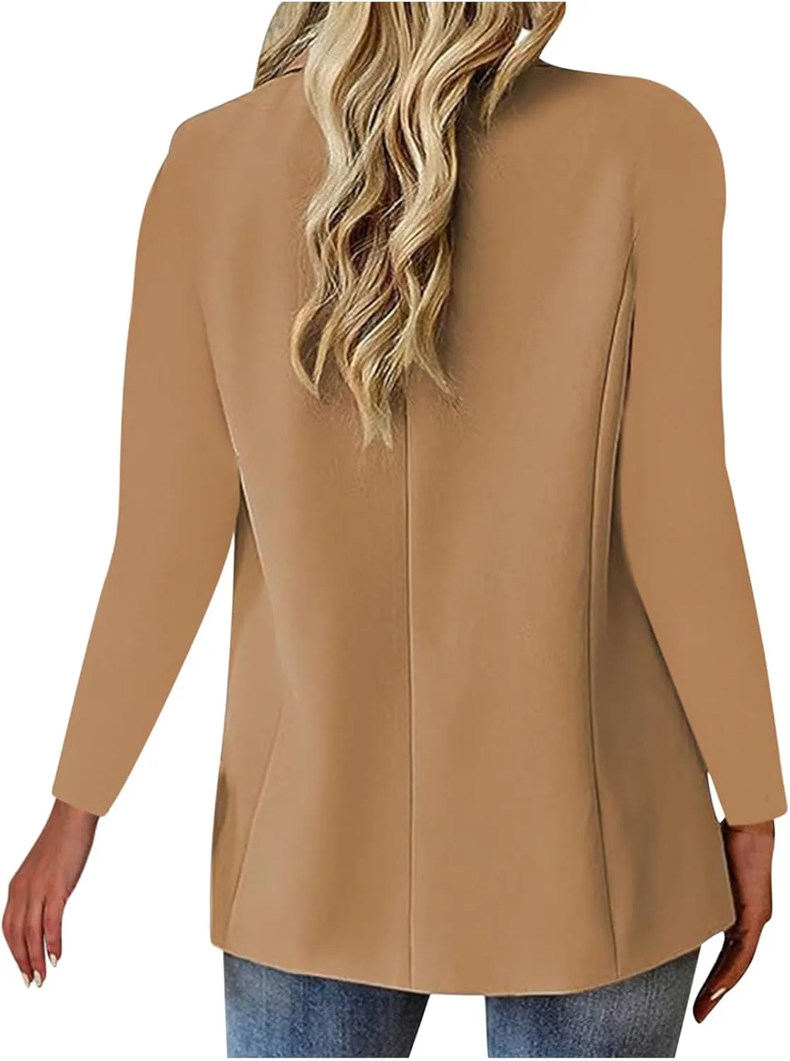 Blazers for Women Business Casual Work Office Jackets Long Sleeve Open Front Cardigan Jacket Spring Fashion Blazer