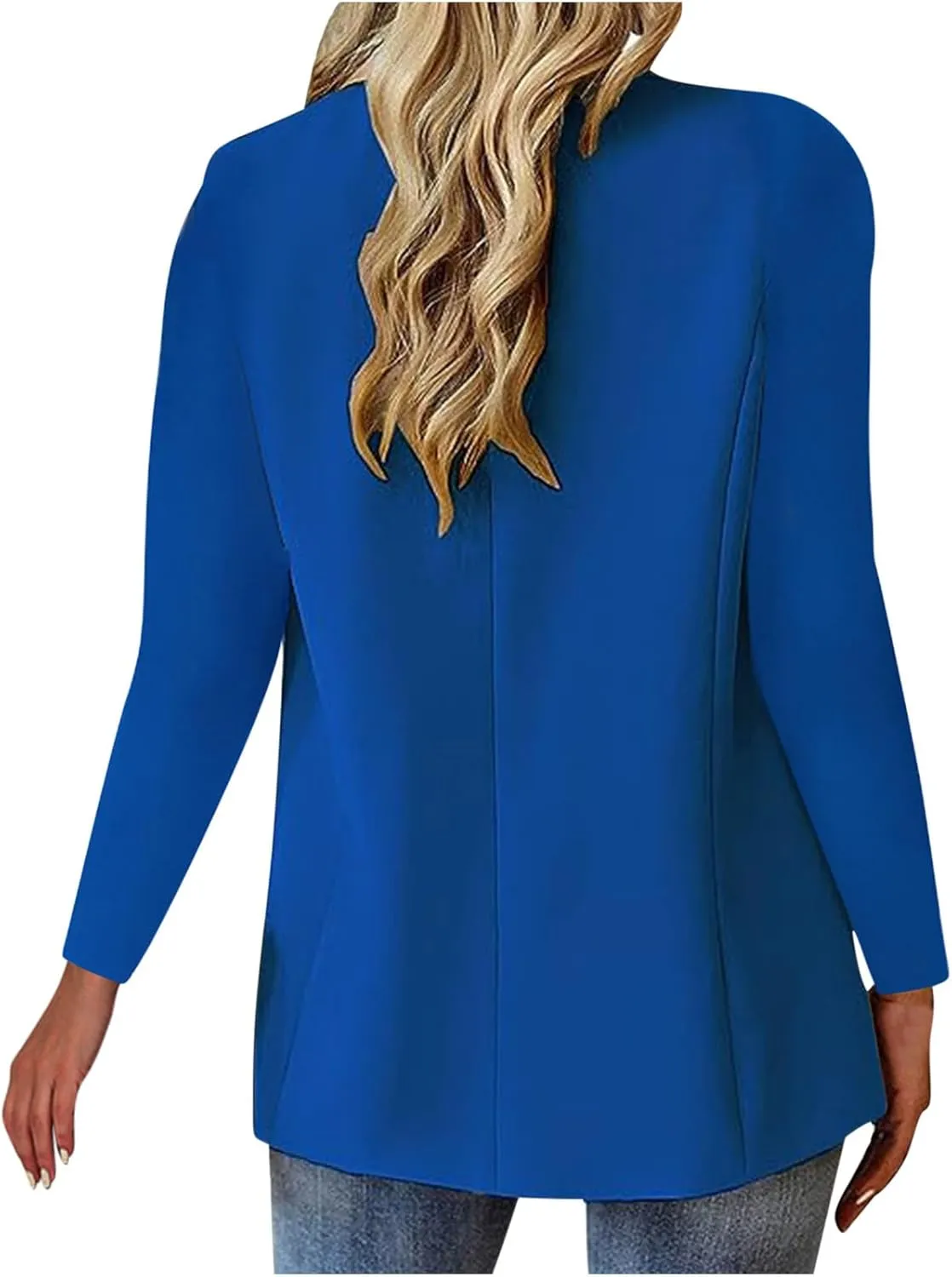 Blazers for Women Business Casual Work Office Jackets Long Sleeve Open Front Cardigan Jacket Spring Fashion Blazer