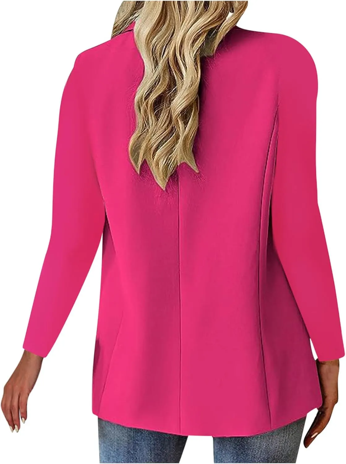 Blazers for Women Business Casual Work Office Jackets Long Sleeve Open Front Cardigan Jacket Spring Fashion Blazer