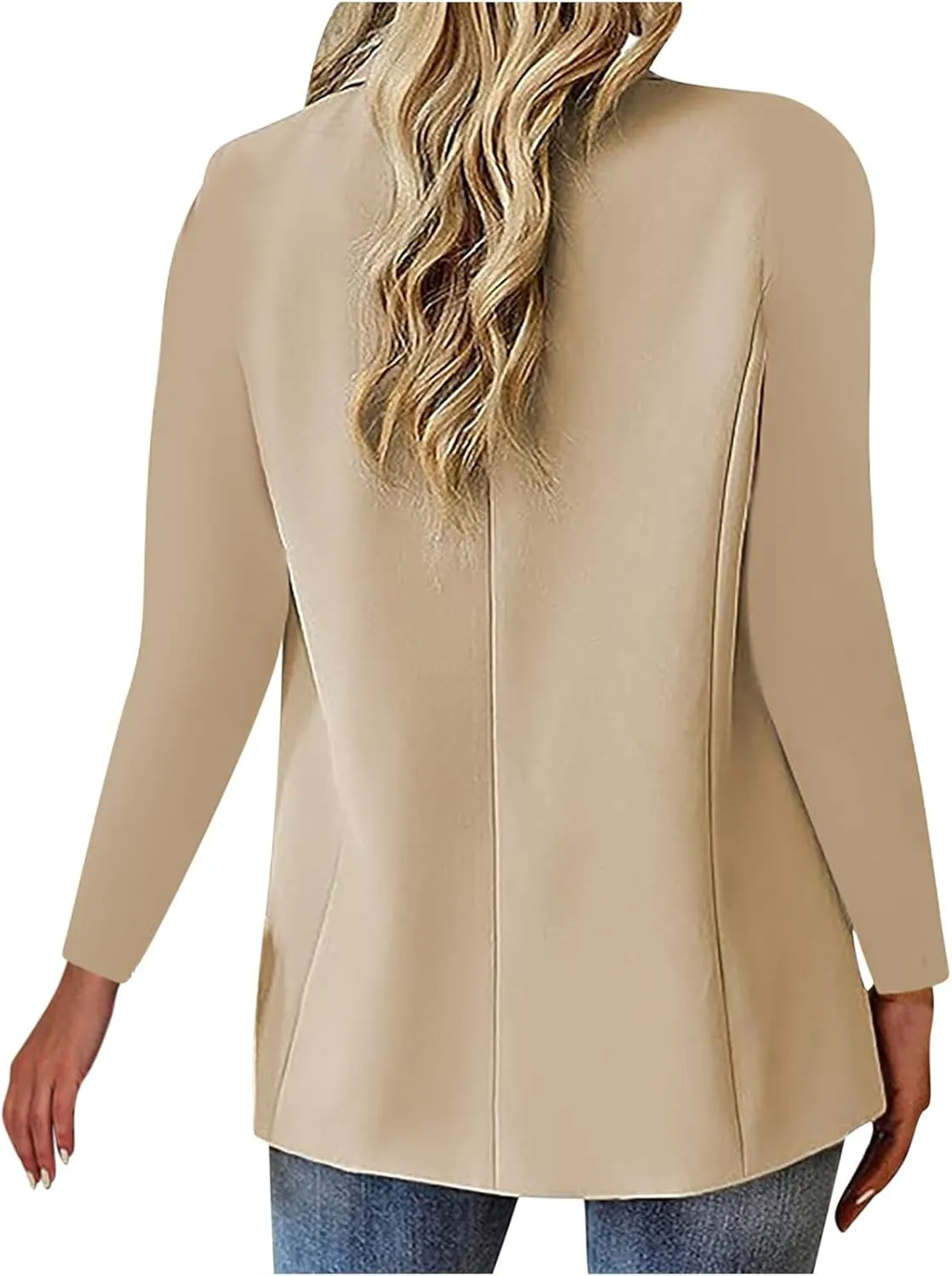 Blazers for Women Business Casual Work Office Jackets Long Sleeve Open Front Cardigan Jacket Spring Fashion Blazer