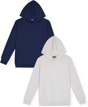 Boys Hoodies for Kids Fleece Sweatshirt 2 Pack and 3 Pack Fleece Hoodie for Boys