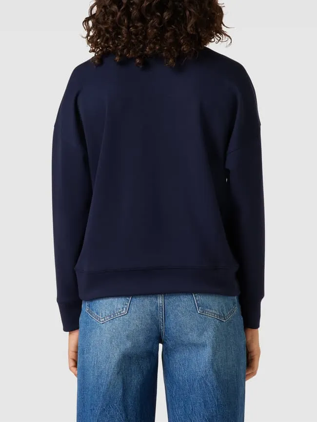 Christian Berg crew neck sweatshirt, navy blue