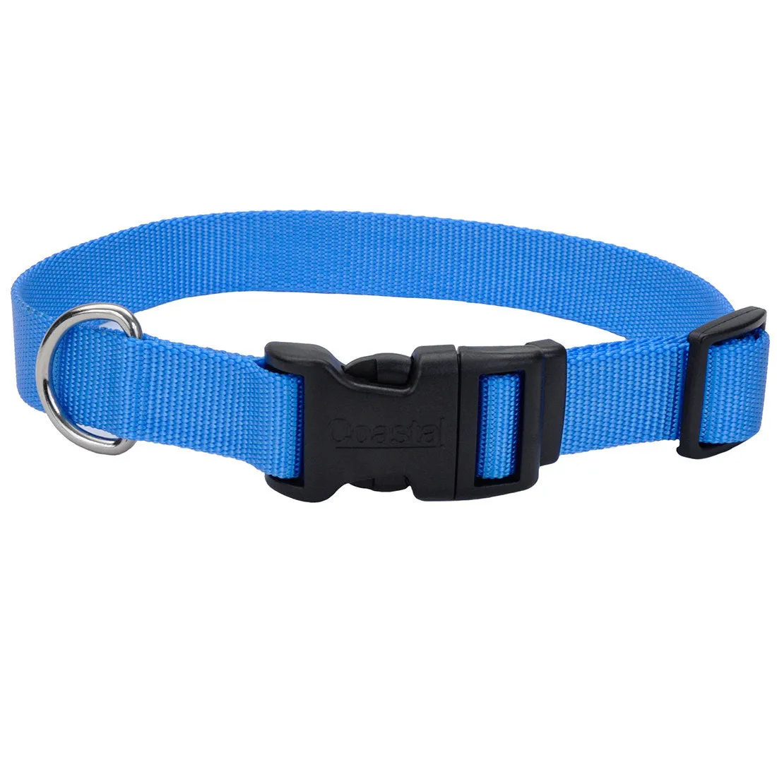 Coastal Adjustable Dog Collar with Plastic Buckle