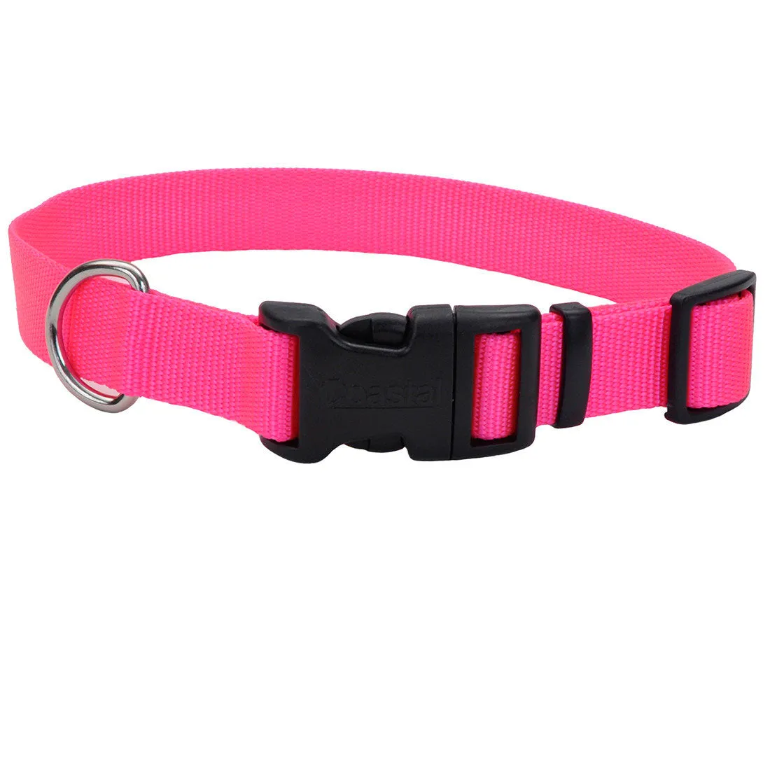 Coastal Adjustable Dog Collar with Plastic Buckle