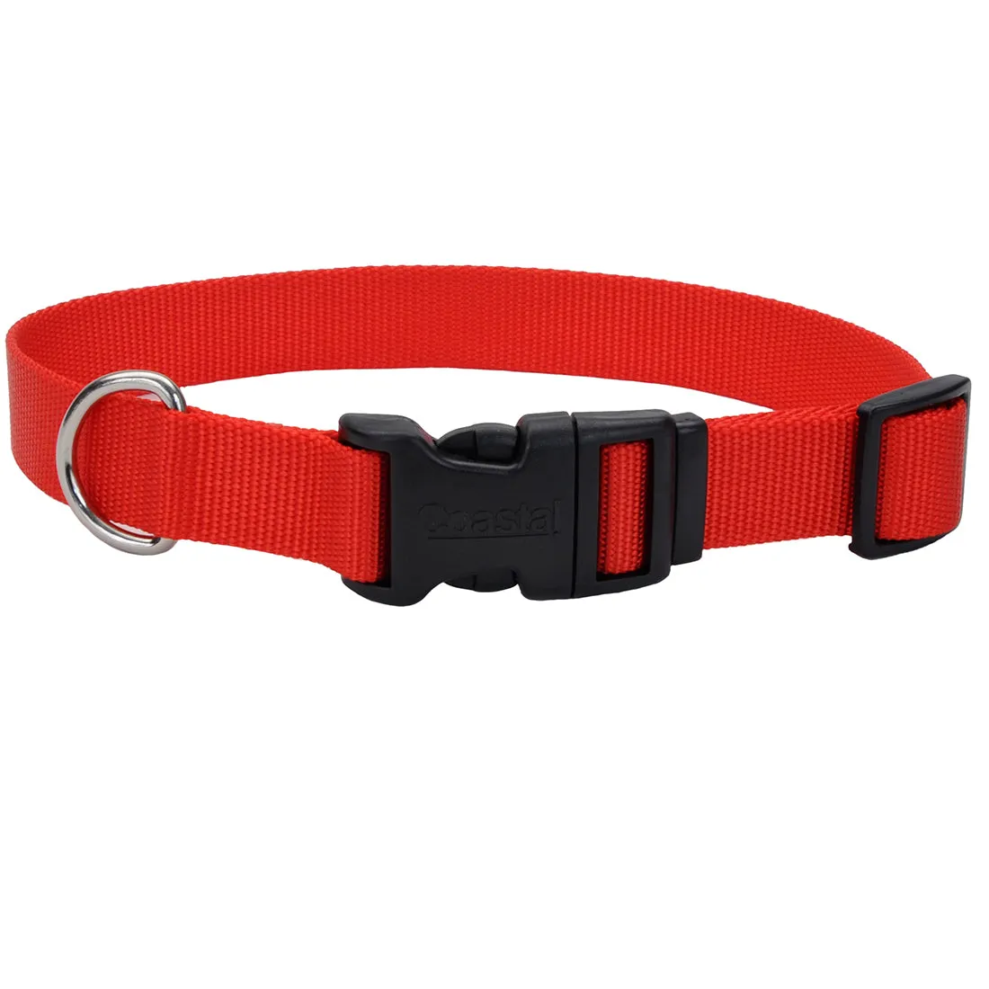 Coastal Adjustable Dog Collar with Plastic Buckle