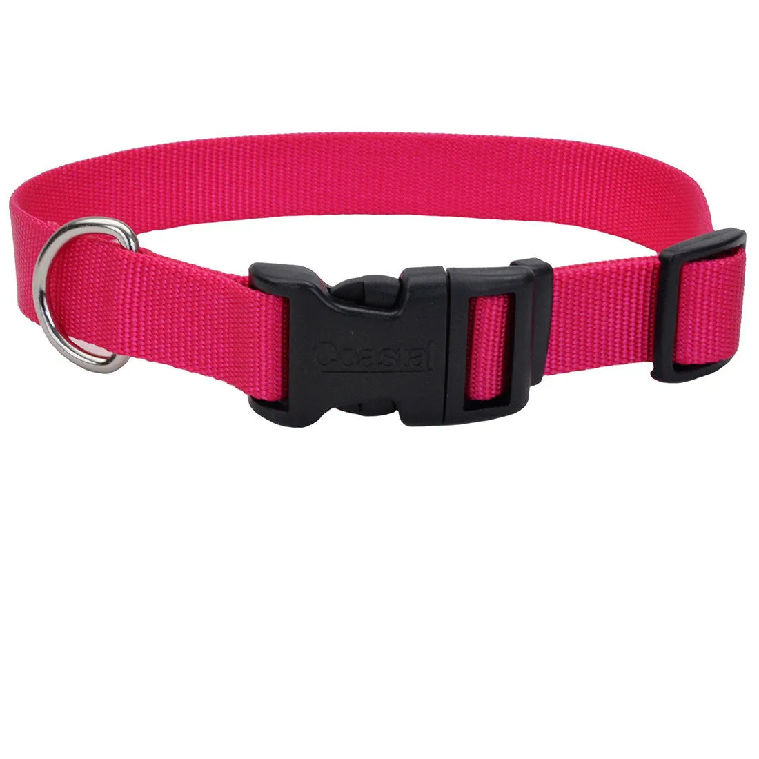 Coastal Adjustable Dog Collar with Plastic Buckle