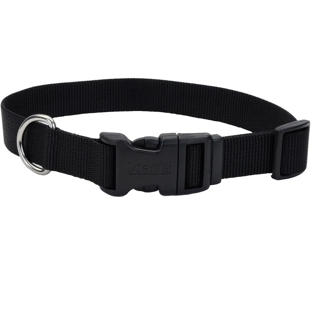 Coastal Adjustable Dog Collar with Plastic Buckle