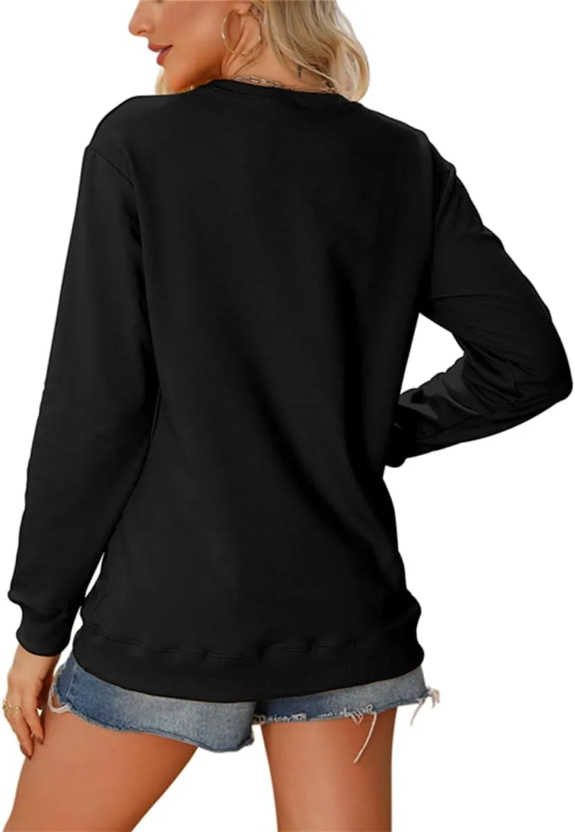Coffee Weather Sweatshirt Women Fall Season Long Sleeve Graphic Shirts Cozy Weather Coffee Lover Pullover Tops