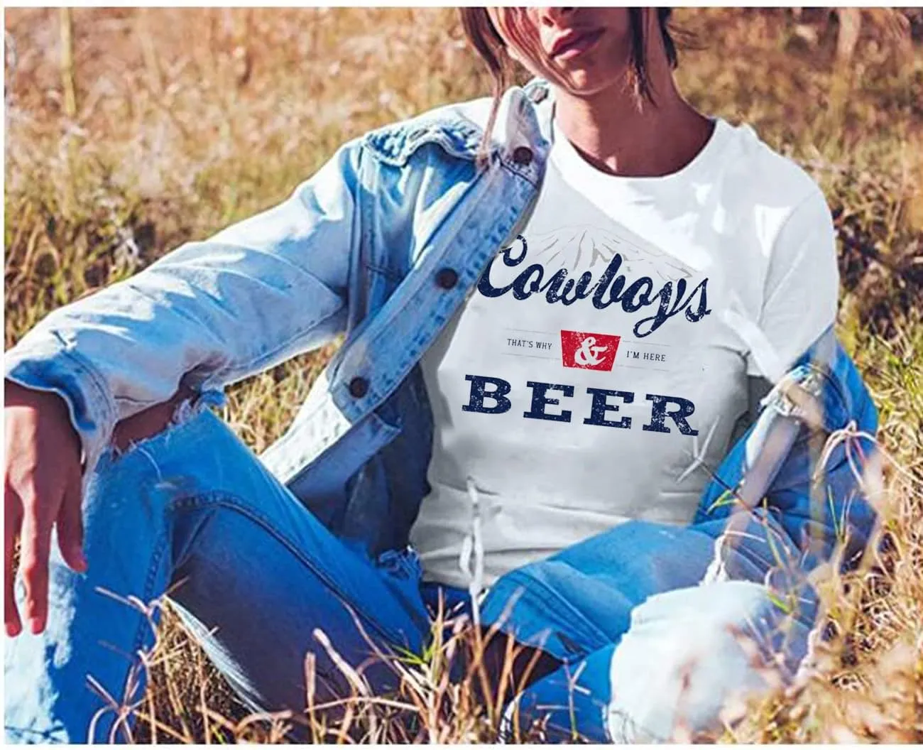 Country Music Cowboy Shirt Women Vintage Concert Tees Funny Western Rodeo Graphic Short Sleeve Tops T-Shirt