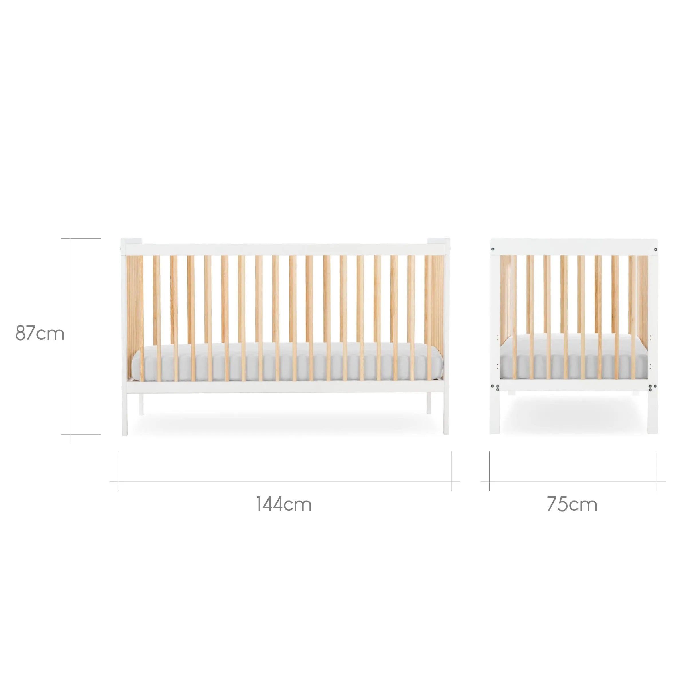 Cuddle Co Nola Cot Bed