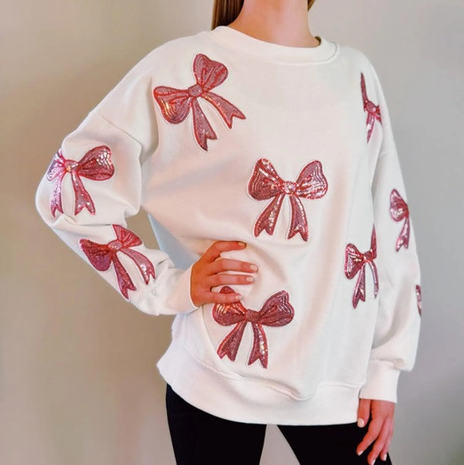 Cute Hoodies for Teen Girls Women Y2k Floral Graphic Oversized Sweatshirt Long Sleeve Aesthetic Preppy Clothes