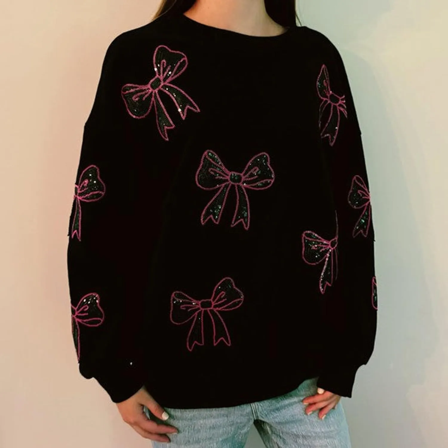 Cute Hoodies for Teen Girls Women Y2k Floral Graphic Oversized Sweatshirt Long Sleeve Aesthetic Preppy Clothes