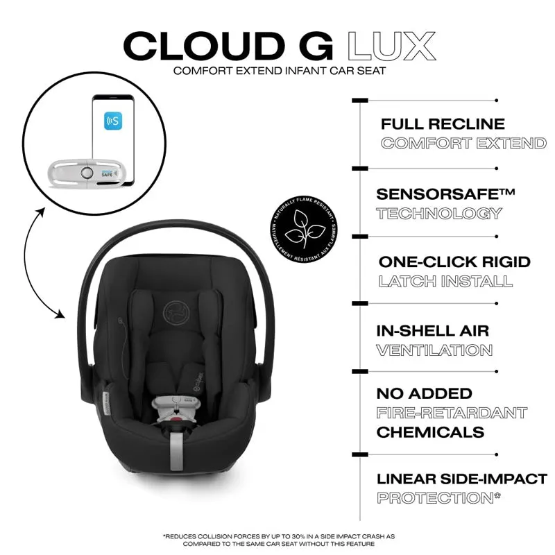 Cybex Cloud G Lux Comfort Extend Infant Car Seat