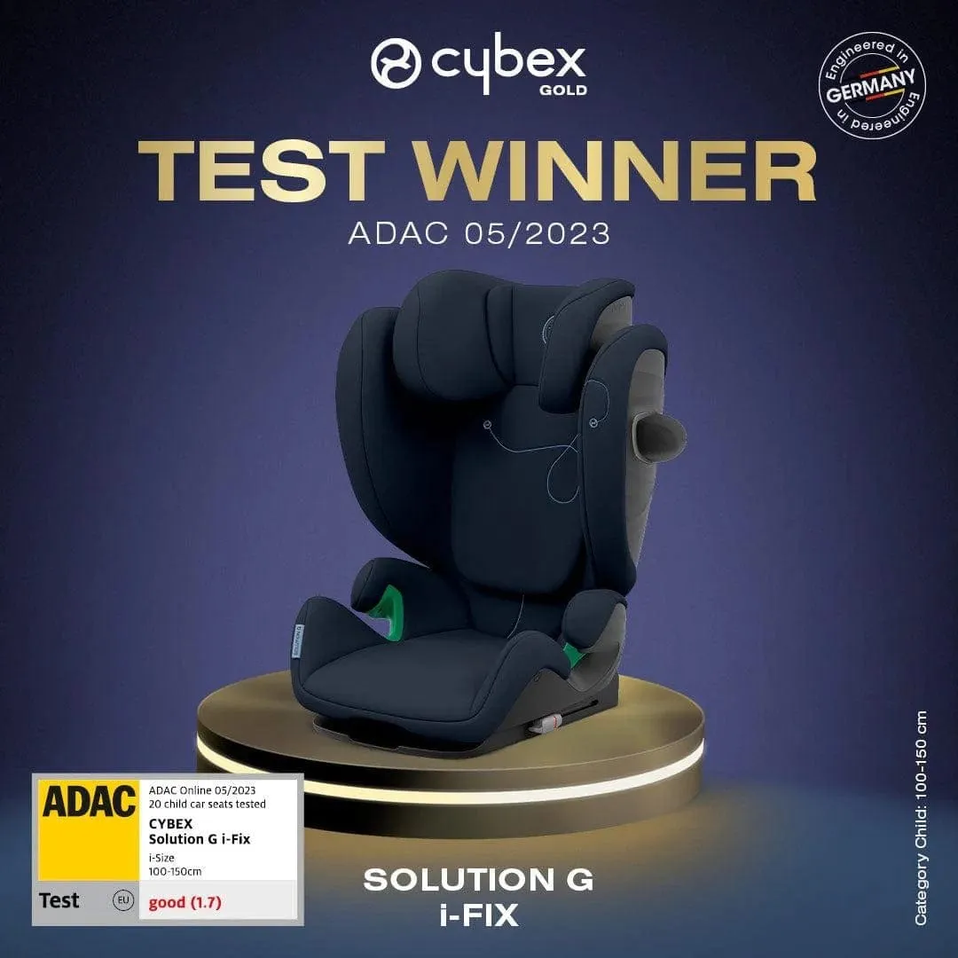 Cybex Solution G High Back Booster - Hibiscus Red  