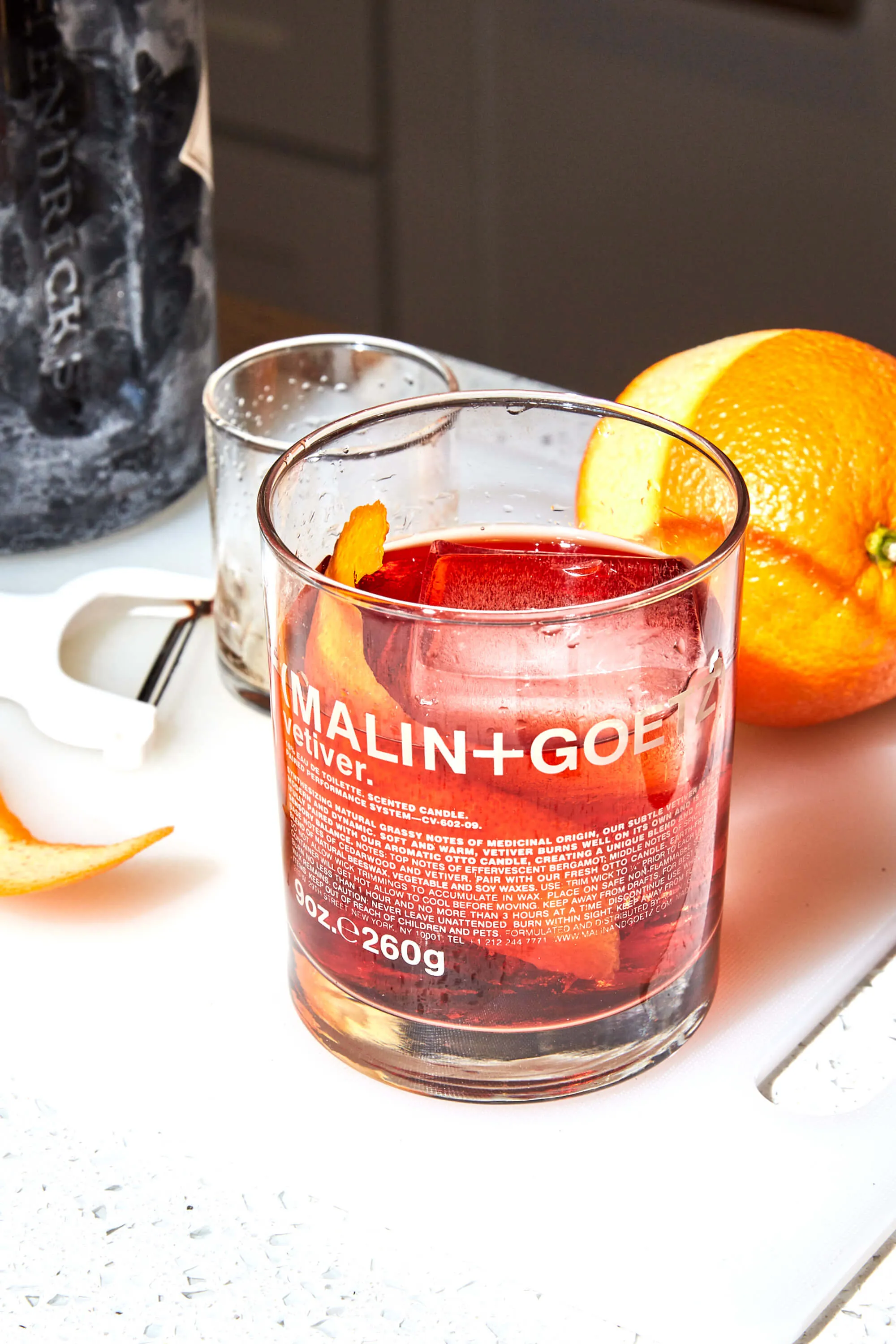 Dark Rum Candle | 60 Hour Burn Time | by Malin Goetz
