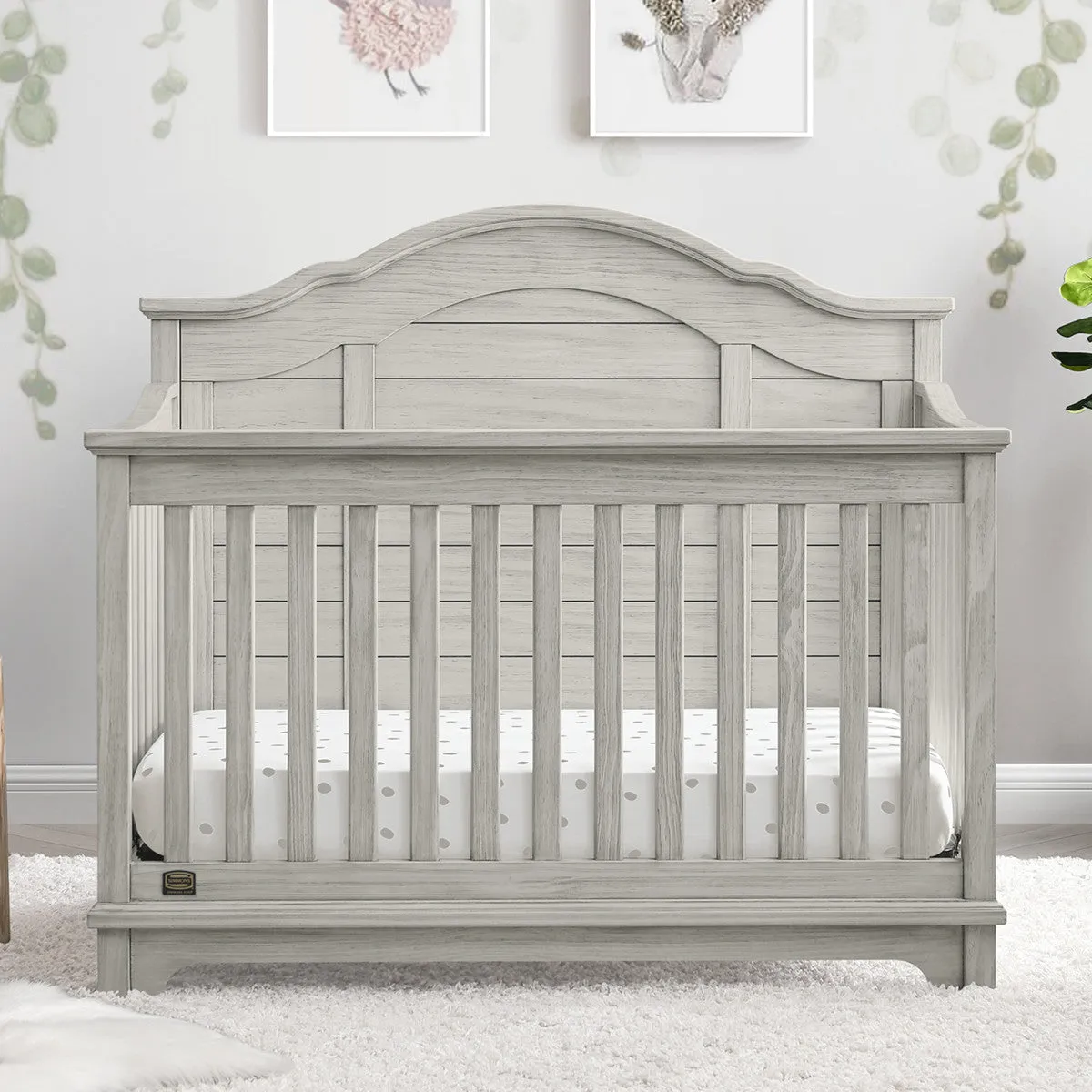 Delta Children Asher 6-in-1 Convertible Crib