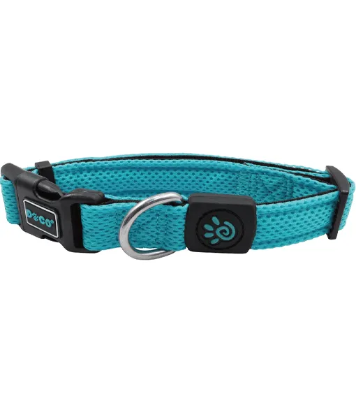 DOCO Puffy Mesh Collar Turquoise