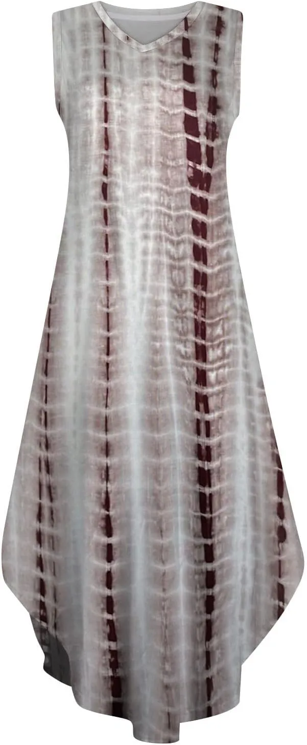 Elegant Sleeveless Maxi Dress for Women 2025 Dresses for Women, Resort Wear, and Hawaiian Sun Dress