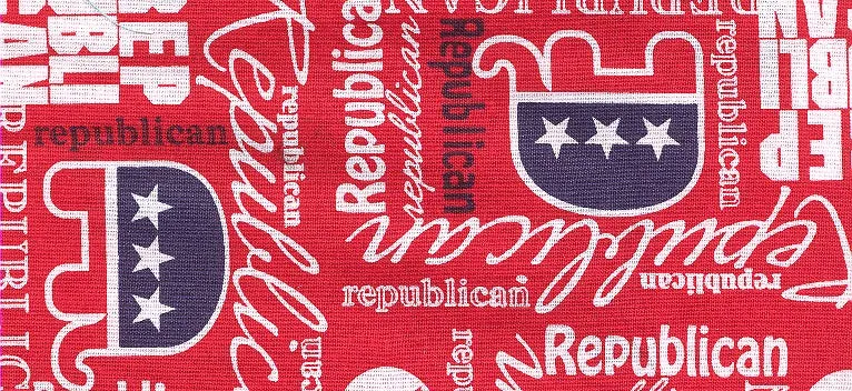 Elmo's Closet Republican Dog Collar