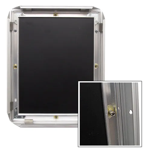 EXTRA LARGE - EXTRA DEEP 72x72 Poster Snap Frames with Security Screws (for MOUNTED GRAPHICS)