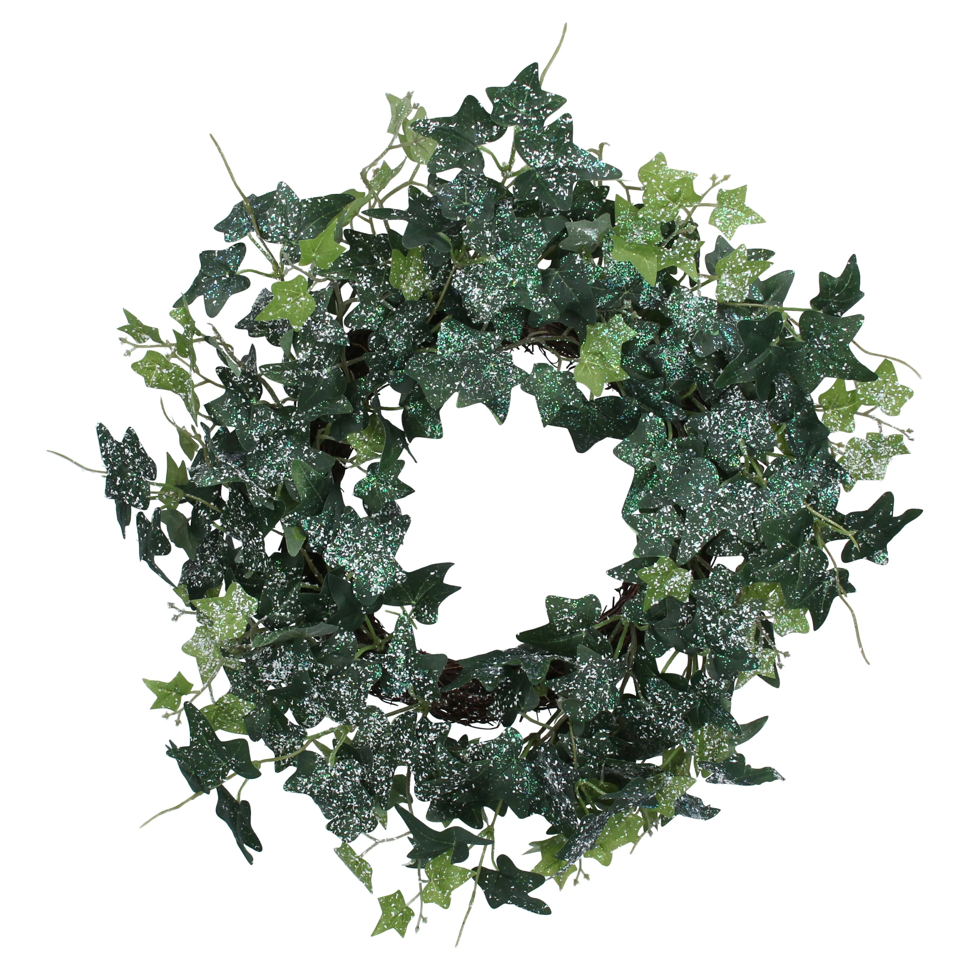 Frosted Ivy Christmas Wreath