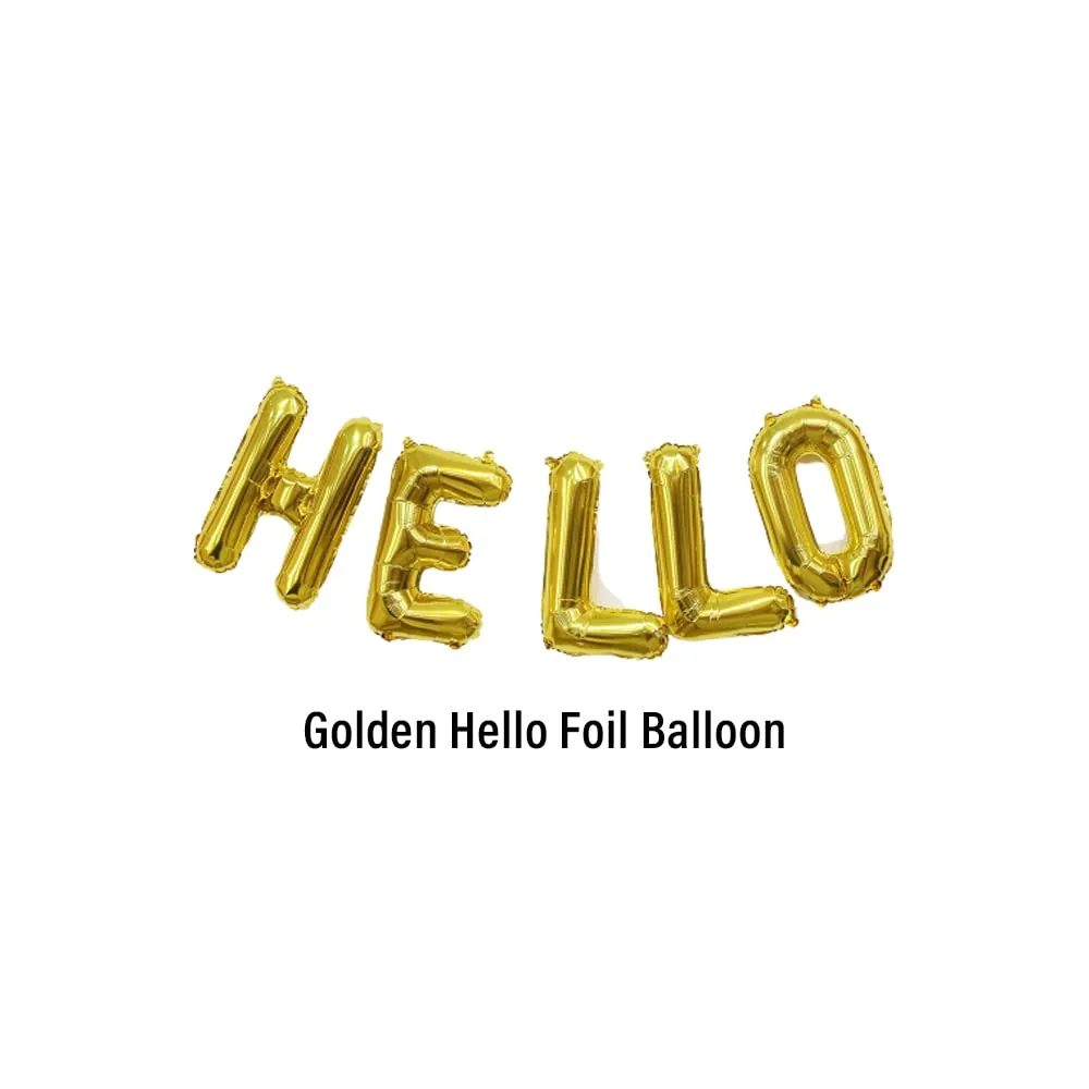 Golden Happy New Year 2024 Foil Balloon Kit - Pack of 57 Pcs - DIY Decoration Party Kit Party Supplies Make The Event Unforgettable and Absolutely Memorable