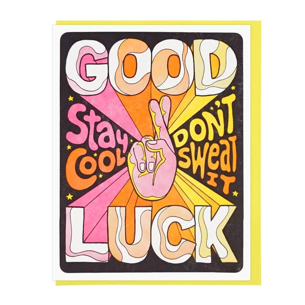 Good Luck Greeting Card