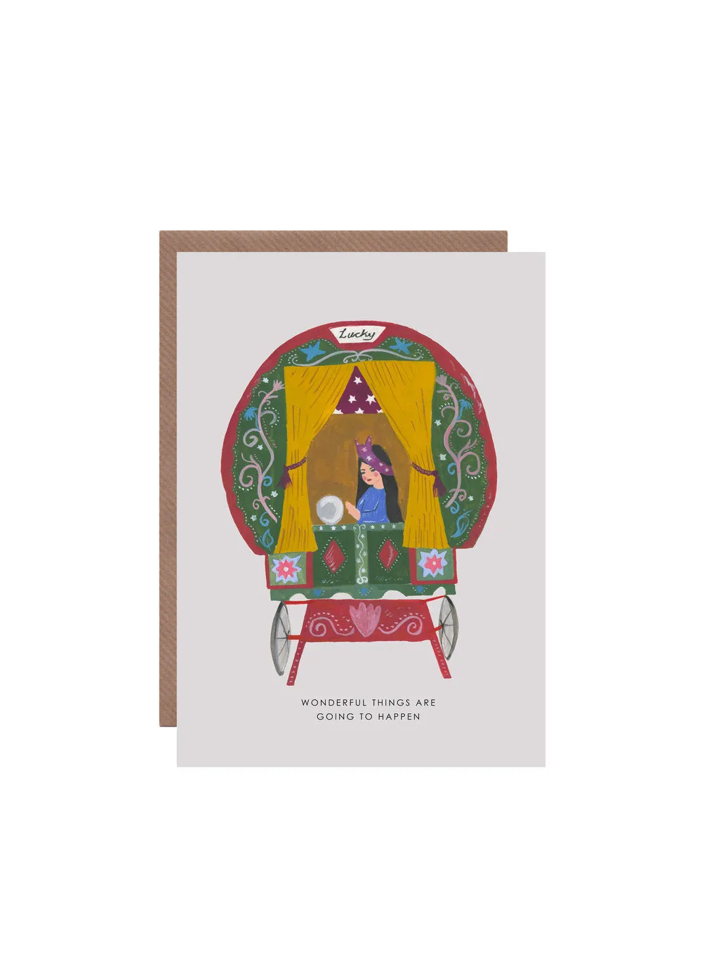  Gypsy Wagon  Card