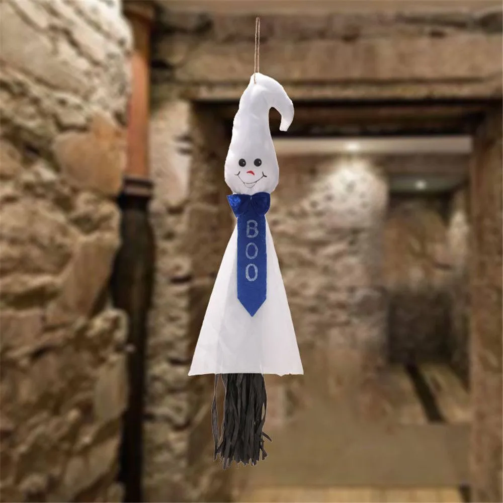 Halloween Hanging Doll Decoration Ghost Witch Horror Scary Hanging Ghost Flying Witch Pendant Festival Bar Home Decoration