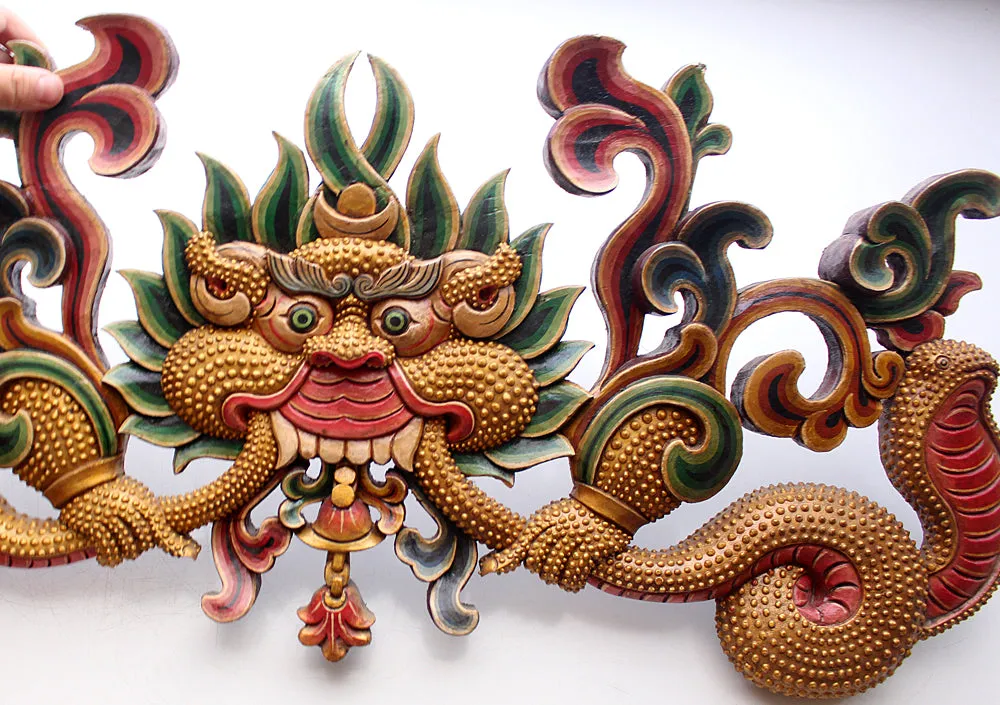 Handcrafted Cheppu Wooden Wall Hanging