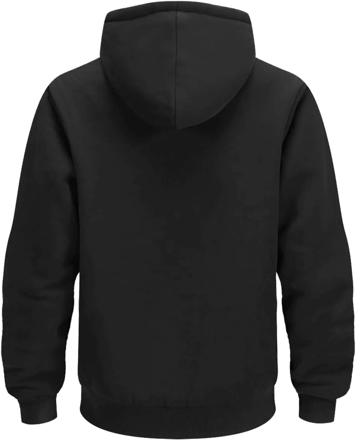 Hoodies for Men Heavyweight Sherpa Fleece Lined Sweatshirt Full Zip Up Thick Winter Coats Hooded Warm Jacket