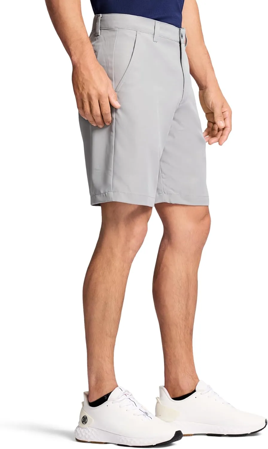IZOD Mens 9.5"Micro Poly Classic Fit Golf Short