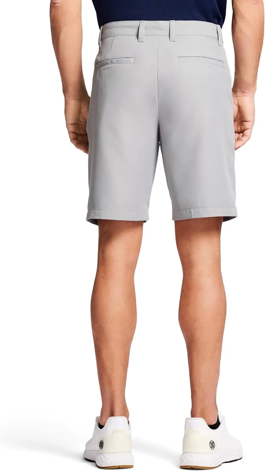 IZOD Mens 9.5"Micro Poly Classic Fit Golf Short