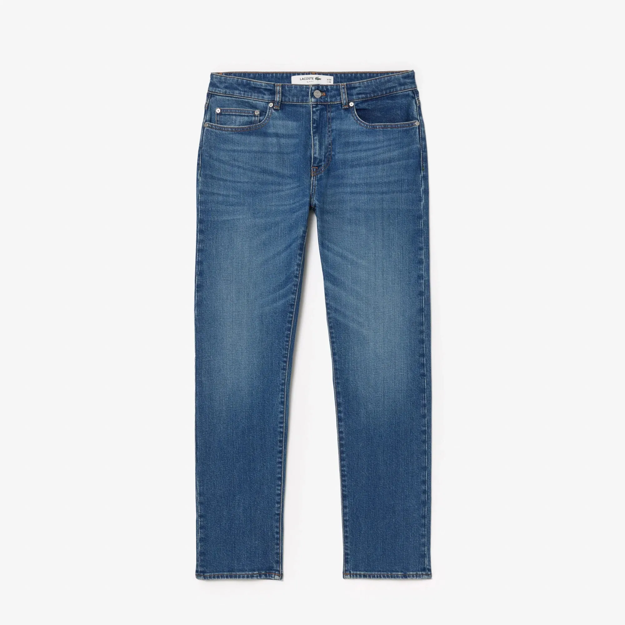 Jeans Hombre Cinco Bolsillos Slim Fit