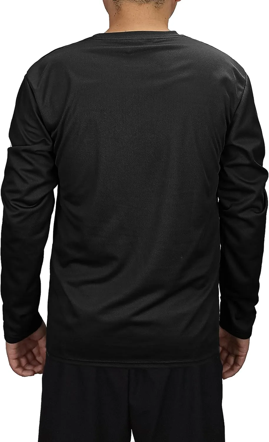 Mens Long Sleeve Quick Dry Workout Athletic T Shirt Running Moisture Wicking Classic Tee Shirts