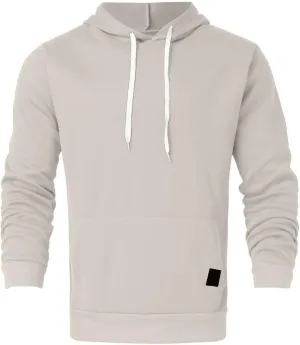 Mens Pullover Hoodies Comfy Soft Hiking Long Sleeve Coat Lightweight Pull Over Sweaters Mens Winter Shirts with Pockets