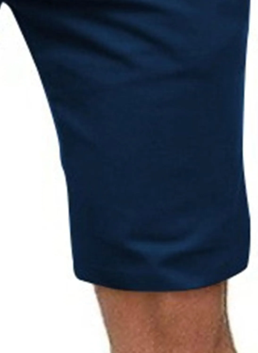 Men's Slim-Fit Short Classic Elastic Lightweight Short Casual Chino Stretch Shorts with Pockets